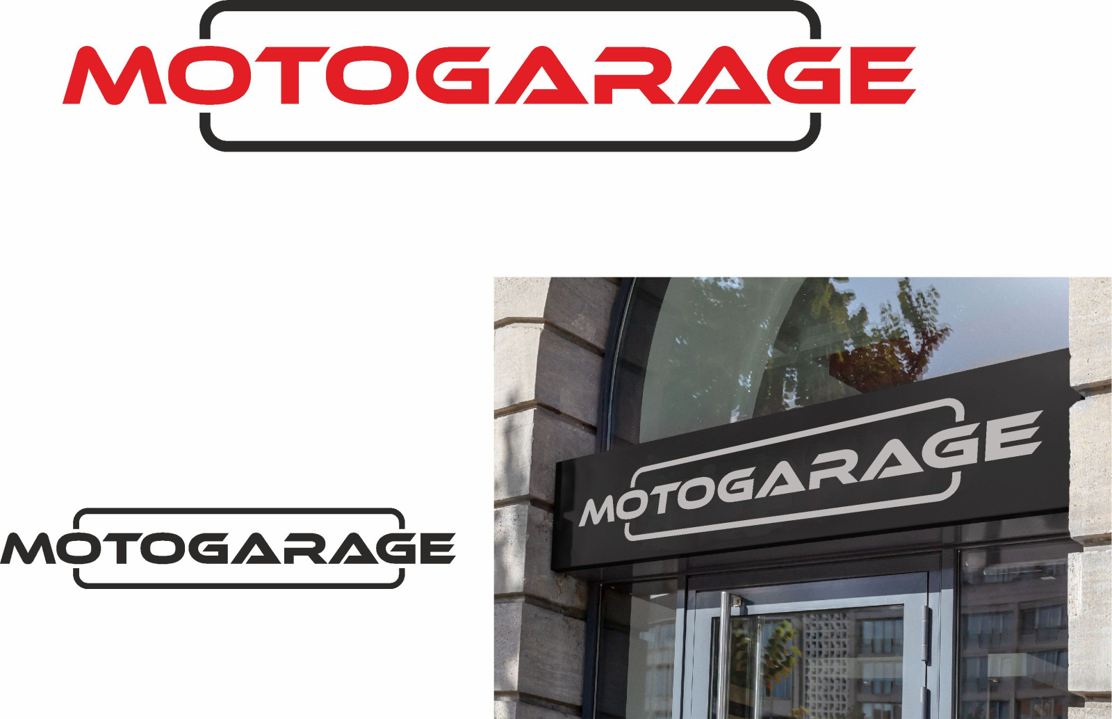 Tasarlayan 2N1K-Motosiklet Tamirhane Logo ve Tabela