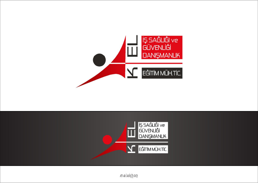 Danışmanlık,Eğitim ve İş Güvenliği Firma yarışmasına tasarımcı Melekhan tarafından sunulan  tasarım 