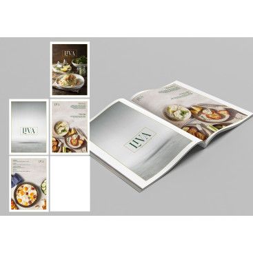 Restoran cafe tarzı menü tasarımı  yarışmasına tasarımcı fatfat tarafından sunulan  tasarım 