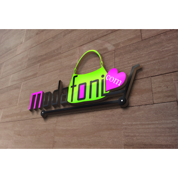 logo tasarımı modafoni.com yarışmasına tasarımcı Emre Korumaz tarafından sunulan  tasarım 