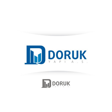 Doruk Yapı Aş. Logo, kartvizit tasarımı yarışmasına tasarımcı RΛPİDO tarafından sunulan  tasarım 