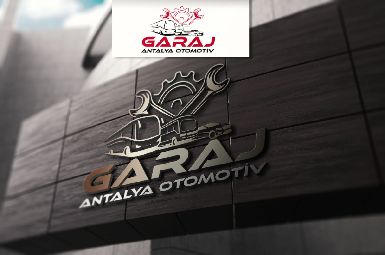 Tasarlayan GCLONR-araç tamir atölyesi için logo