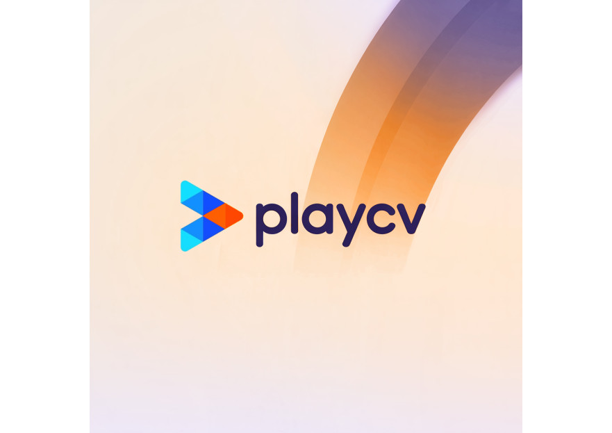 Videolu CV platformu için logo tasarımı yarışmasına tasarımcı ygtgrn tarafından sunulan  tasarım 