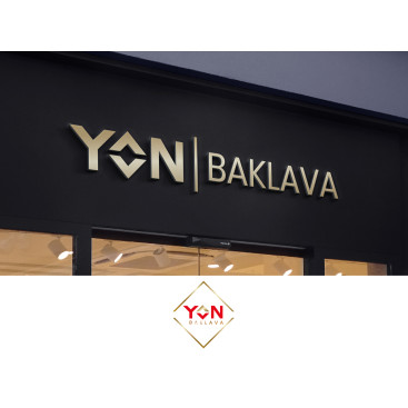 Yön Baklava şirketimiz için sade ve şık yarışmasına tasarımcı DesignerA tarafından sunulan  tasarım