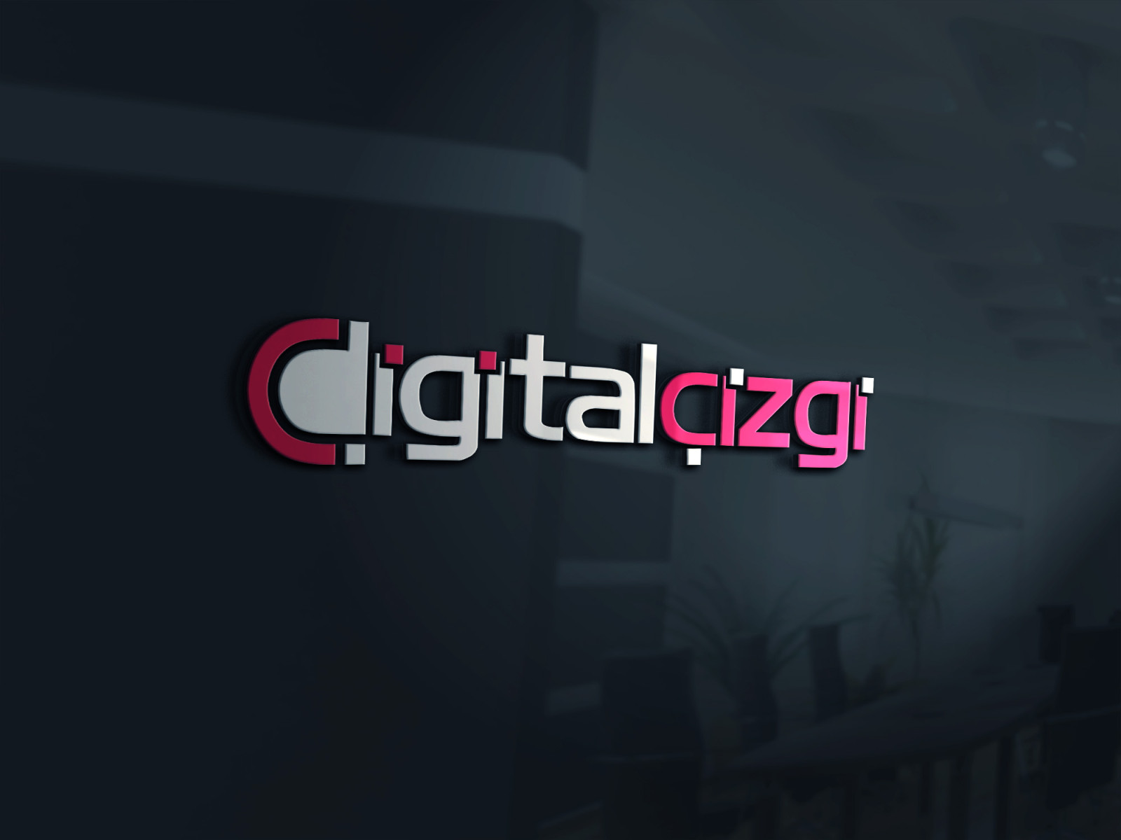 Tasarlayan Etrah™-Digital Çizgi Ajans Sitemiz İçin Logo.