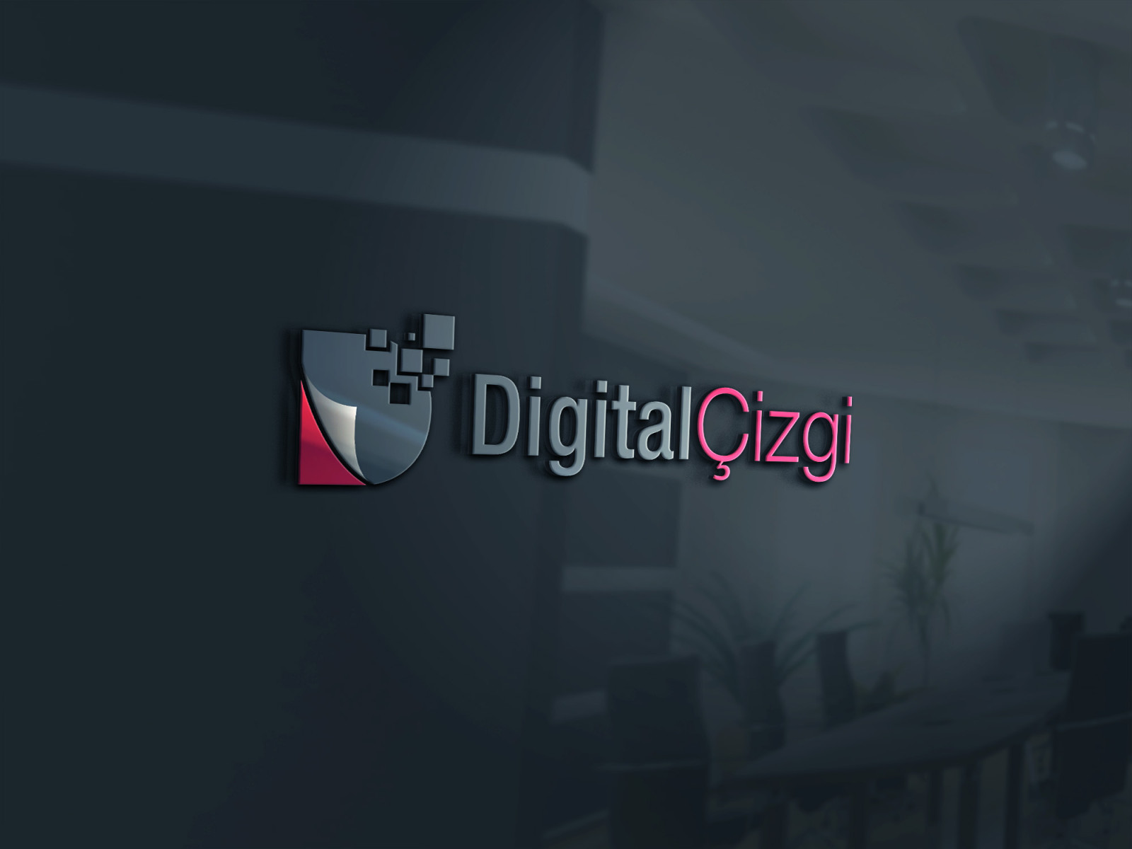 Tasarlayan Etrah™-Digital Çizgi Ajans Sitemiz İçin Logo.