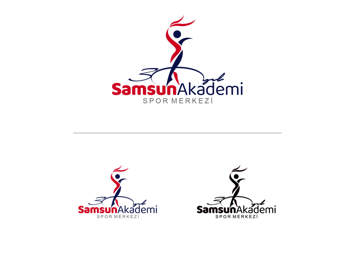 Tasarlayan grafikodam-Samsun Akademi markasını oluşturmak 