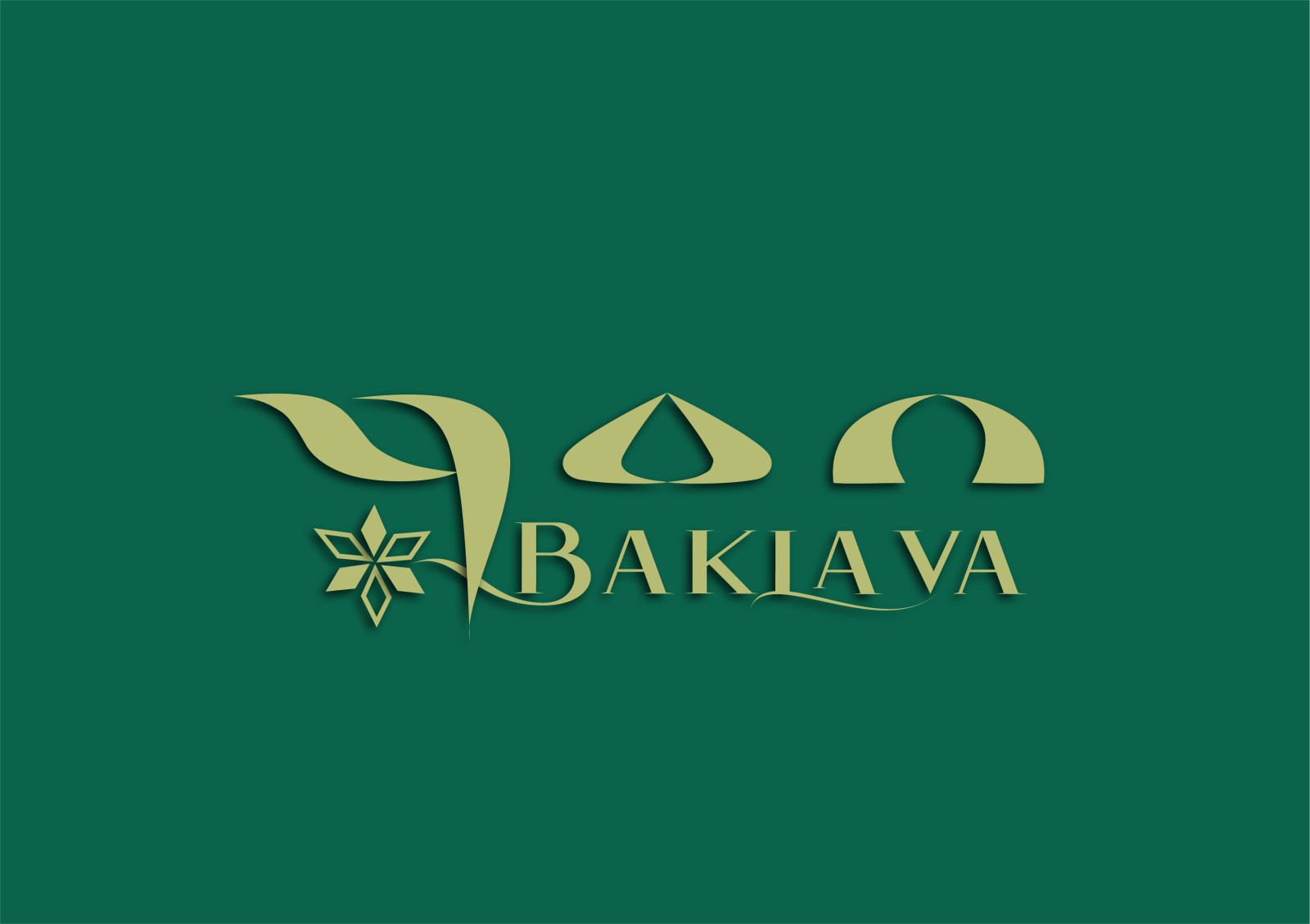 Tasarlayan chiwely-Yön Baklava şirketimiz için sade ve şık