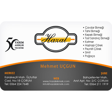 Kartvizit Tasarımı yarışmasına tasarımcı avaqado tarafından sunulan  tasarım 