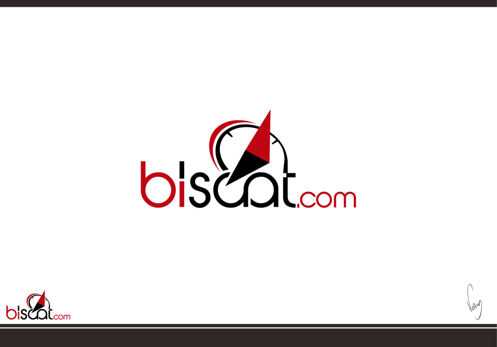 Tasarlayan volkanKocaman-Bisaat.com İÇİN LOGO VE KURUMSAL KİMLİK.