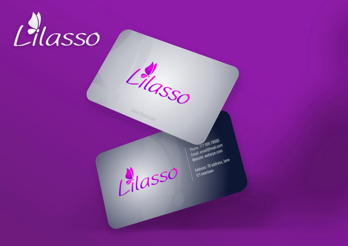 Tasarlayan grfkismail-''LİLASSO'' MARKASI İÇİN LOGO-KARTVİZİT