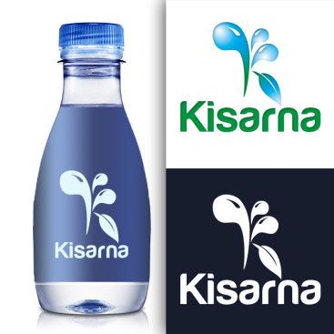 kisarna maden suyu için logo çalışması yarışmasına tasarımcı Etrah™ tarafından sunulan  tasarım 