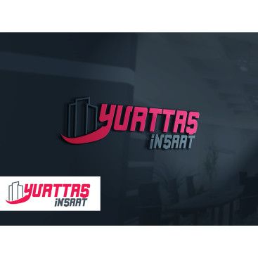 yurttaş inşaat logo tasarımı yarışmasına tasarımcı Rapsodi tarafından sunulan  tasarım 