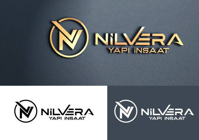 Nilvera Yapı inşaat firması logo tasarım