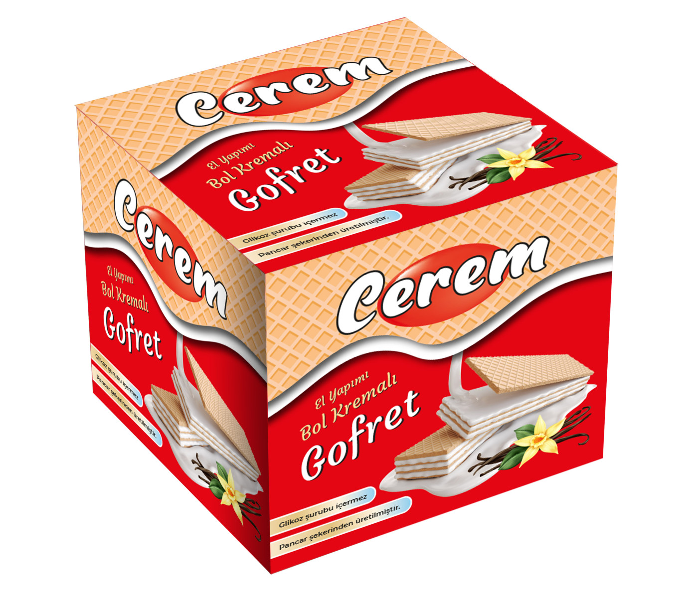 Tasarlayan AyhaNN™-Özel Nostalji Gofret kutusu ve Logosu 