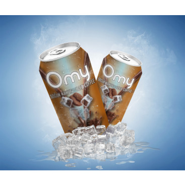 SOĞUK KAHVE AMBALAJ TASARIMI yarışmasına tasarımcı ferielinda tarafından sunulan  tasarım 