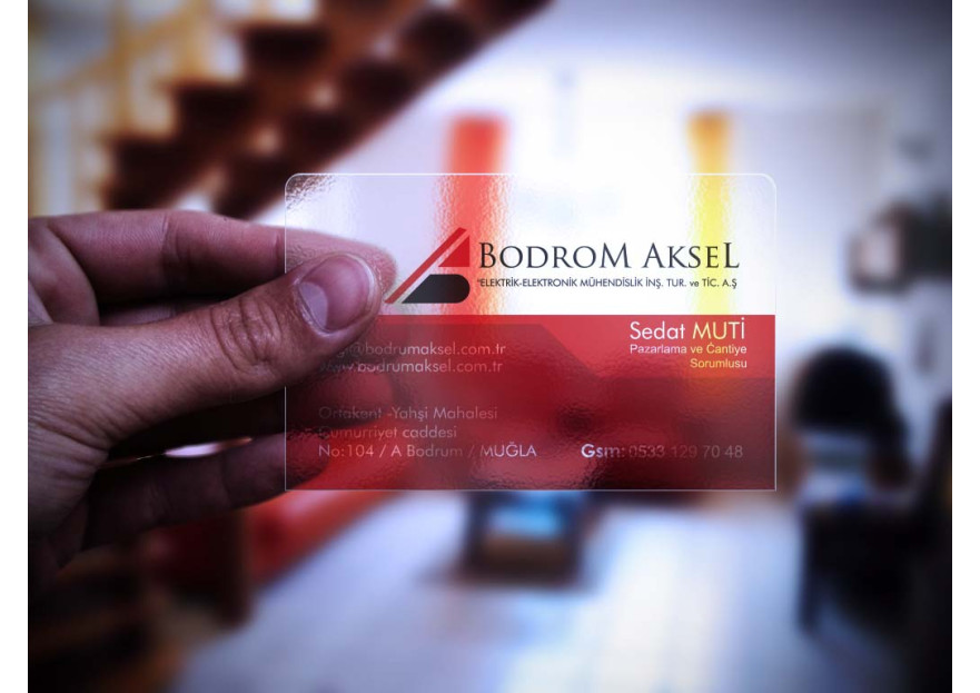 KALİTELİ VE EMSALSİZİ ARIYORUM yarışmasına tasarımcı Sedat Muti tarafından sunulan  tasarım 