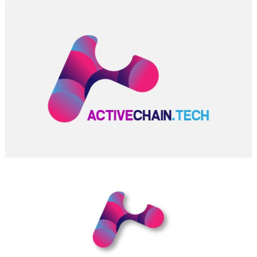 ActiveChain.tech Logo Yarismasi yarışmasına tasarımcı RED tarafından sunulan  tasarım 