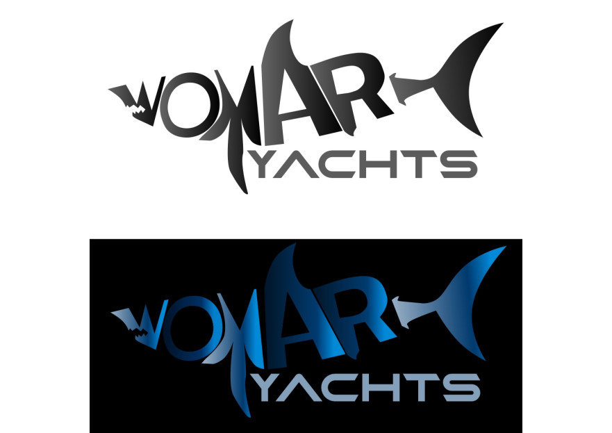 Yeni kurulan yat imalat firmamıza logo yarışmasına tasarımcı muka production tarafından sunulan  tasarım 