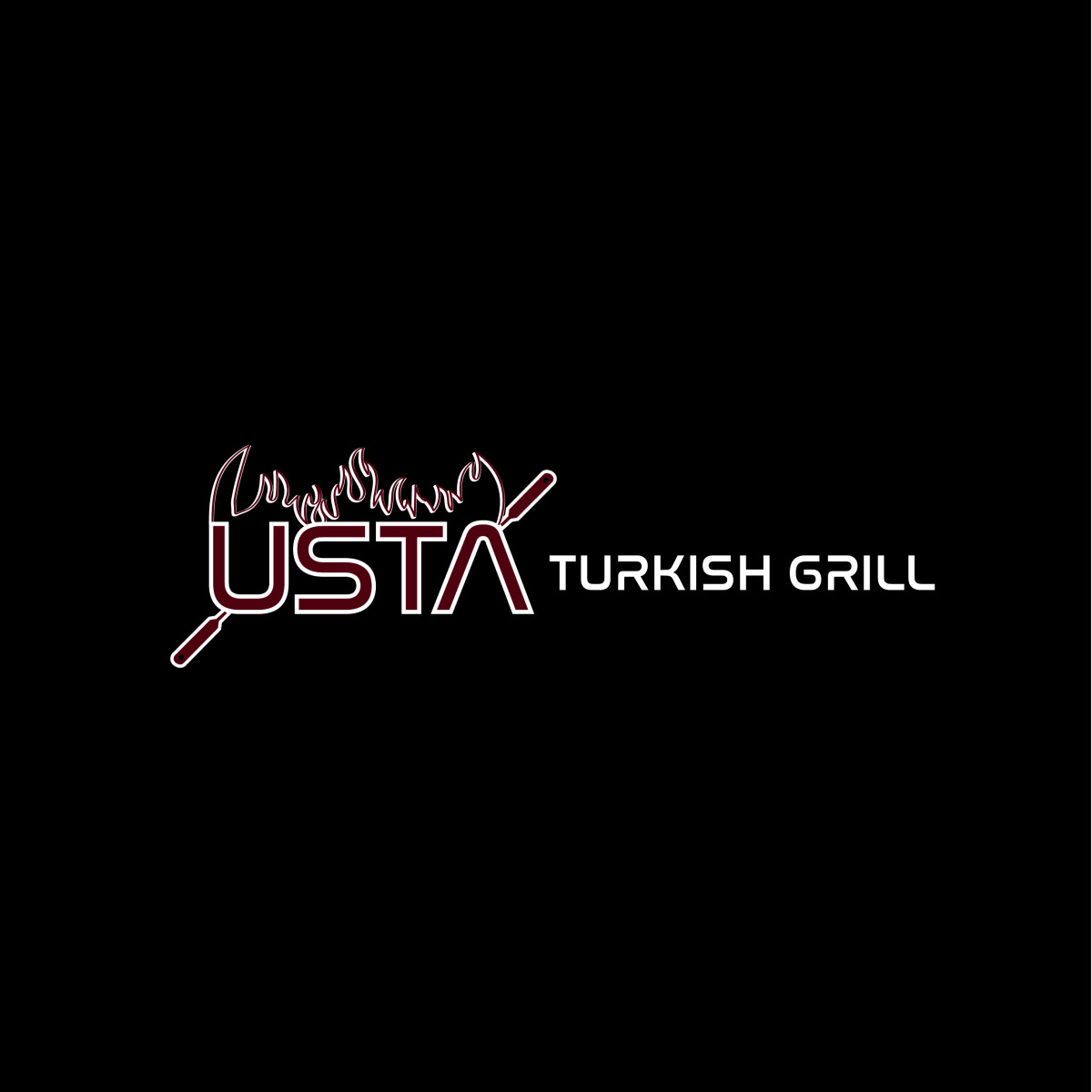Tasarlayan aslwork-İngiltere'de Türk Restoranı -Tabela Logo