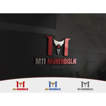 M11 MÜH LOGO VE KURUMSAL  yarışmasına tasarımcı ALFA™ tarafından sunulan  tasarım 