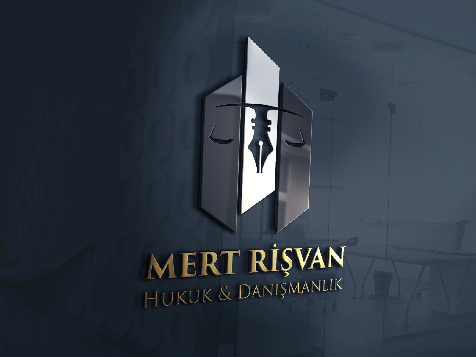 Tasarlayan flameee- HUKUK BÜROSU İÇİN LOGO