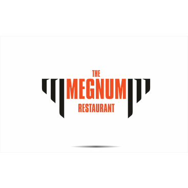 The Megnum Restoranı İçin Logo Tasarım. yarışmasına tasarımcı ErcanH tarafından sunulan  tasarım 