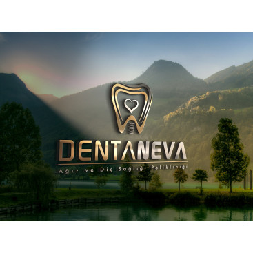 Diş kliniği için logo tasarımı yarışmasına tasarımcı mrdgsn tarafından sunulan  tasarım 