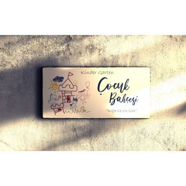 Kres gündüz cocuk bakimevi icin logo  yarışmasına tasarımcı mugeel1 tarafından sunulan  tasarım 