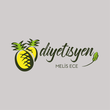 Diyetisyen İçin Logo ve Kartvizit  yarışmasına tasarımcı ilker beşken tarafından sunulan  tasarım 