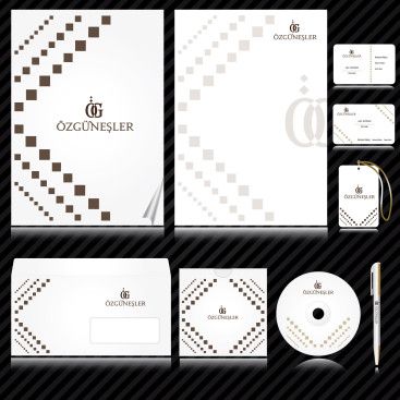 Deri Satis Firmamiz icin Kurumsal Kimlik yarışmasına tasarımcı BiArt tarafından sunulan  tasarım 