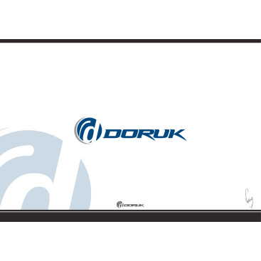 Doruk Yapı Aş. Logo, kartvizit tasarımı yarışmasına tasarımcı volkanKocaman tarafından sunulan  tasarım 