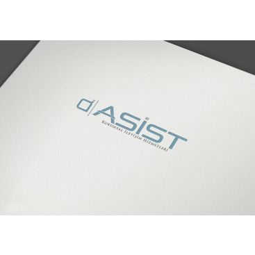 ASİST KURUMSAL İLETİŞİM İÇİN LOGO yarışmasına tasarımcı ermann tarafından sunulan  tasarım 
