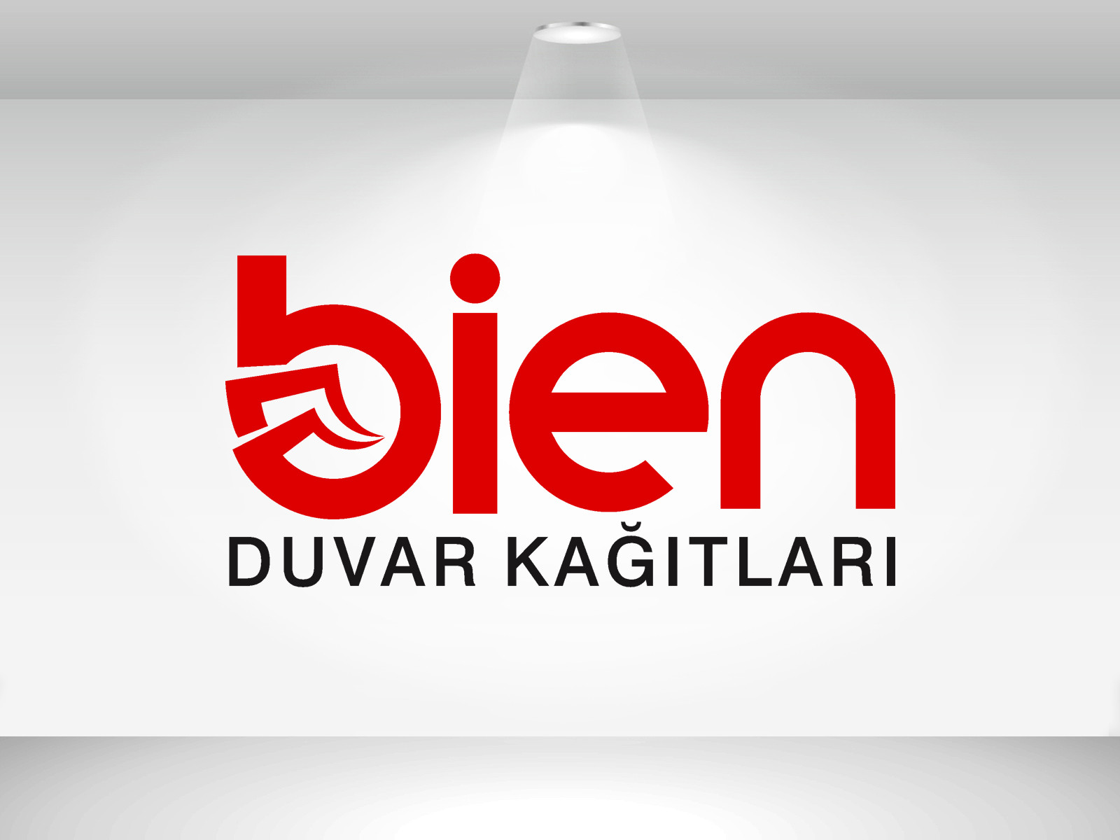 Tasarlayan Ersin Esra-duvar kağıdı firmamıza güçlü farkı logo