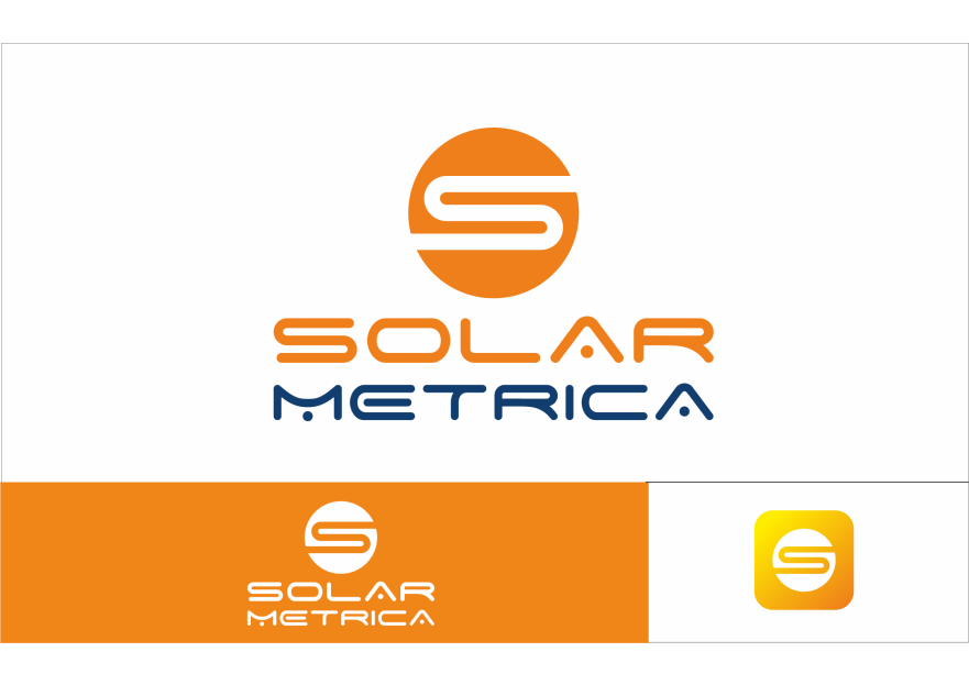 solarmetrica.com İçin Yenilikçi Logo yarışmasına tasarımcı ErcanH tarafından sunulan  tasarım 