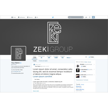 Birden çok alanda hizmet veren firma  yarışmasına tasarımcı KKdesign tarafından sunulan  tasarım 