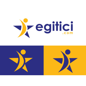 Eğitici Kategorisinde Markamıza Logo yarışmasına tasarımcı melek gümüş tarafından sunulan  tasarım 