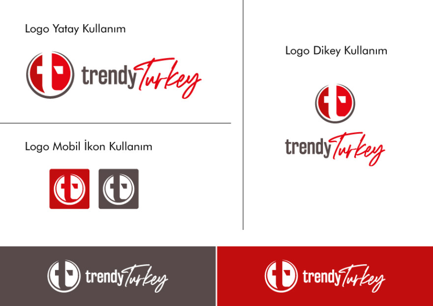 Trendy Turkey Kurumsal Logo Calismasi yarışmasına tasarımcı dcreagraph tarafından sunulan  tasarım 