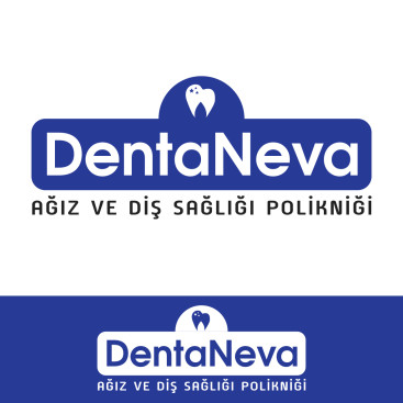 Diş kliniği için logo tasarımı yarışmasına tasarımcı kamran tarafından sunulan  tasarım 