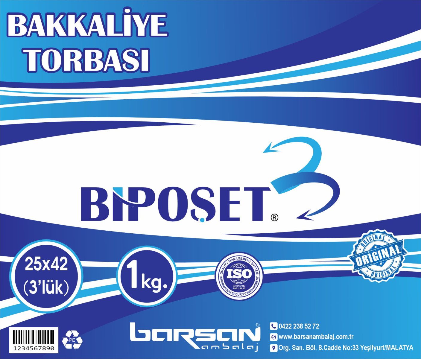 Tasarlayan 443618-BAKKALİYE TORBASI  DIŞ AMBALAJ TASARIMI