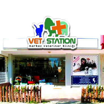VET STATION VETERİNER KLİNİĞİ   LOGO  yarışmasına tasarımcı starlord20 tarafından sunulan  tasarım 