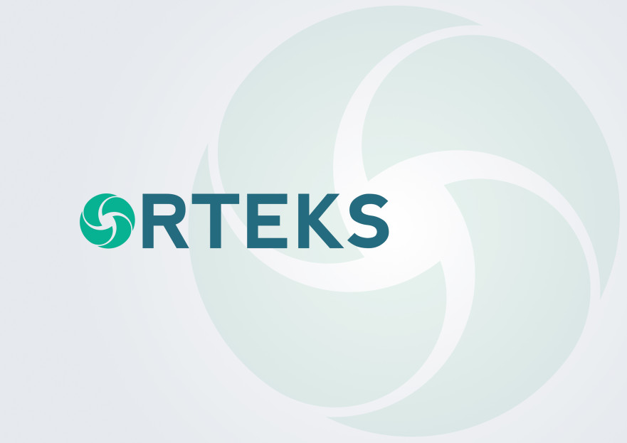 Orteks Logo yarışmasına tasarımcı Hello tarafından sunulan  tasarım 