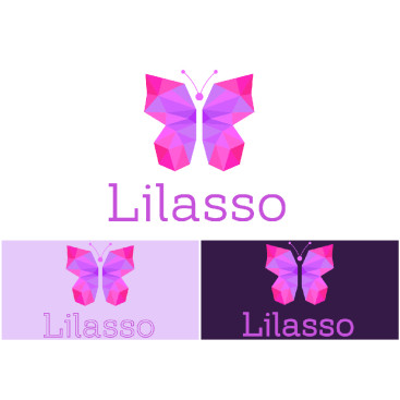 ''LİLASSO'' MARKASI İÇİN LOGO-KARTVİZİT yarışmasına tasarımcı - sanatsepet - tarafından sunulan  tasarım