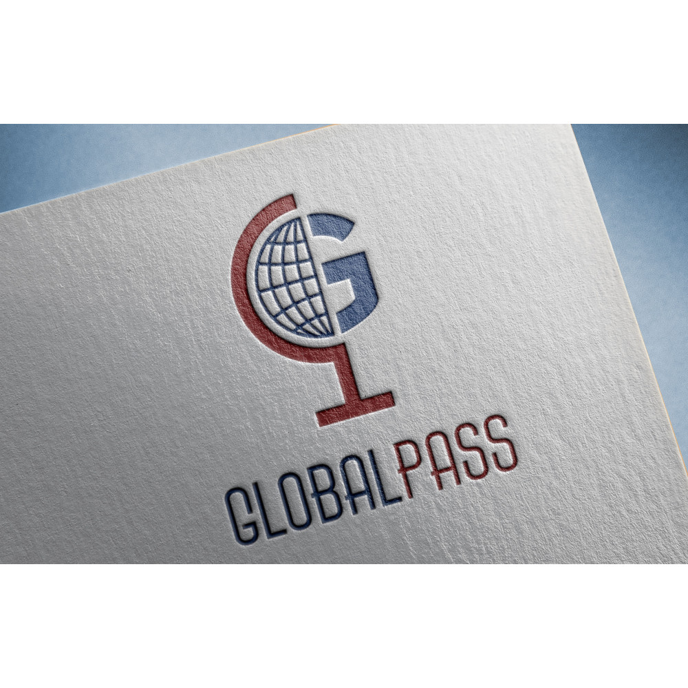 Globalpass logo tasarim