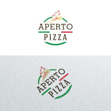 APERTO PİZZA LOGOSUNU ARIYOR yarışmasına tasarımcı seydanurblgn tarafından sunulan  tasarım 