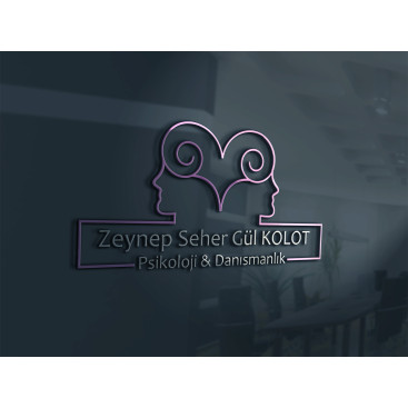 Psikoloji kliniği logo tasarımı yarışmasına tasarımcı kuzfe35 tarafından sunulan  tasarım 