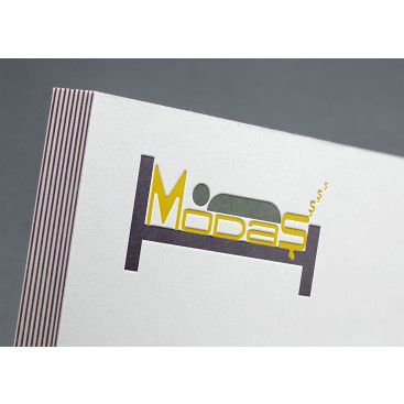 yatak firması için logo tasarımı yarışmasına tasarımcı Alperen.u tarafından sunulan  tasarım 