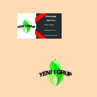 İnsan kaynakları için logo ve kartvizit  yarışmasına tasarımcı efeonursumengen tarafından sunulan  tasarım 