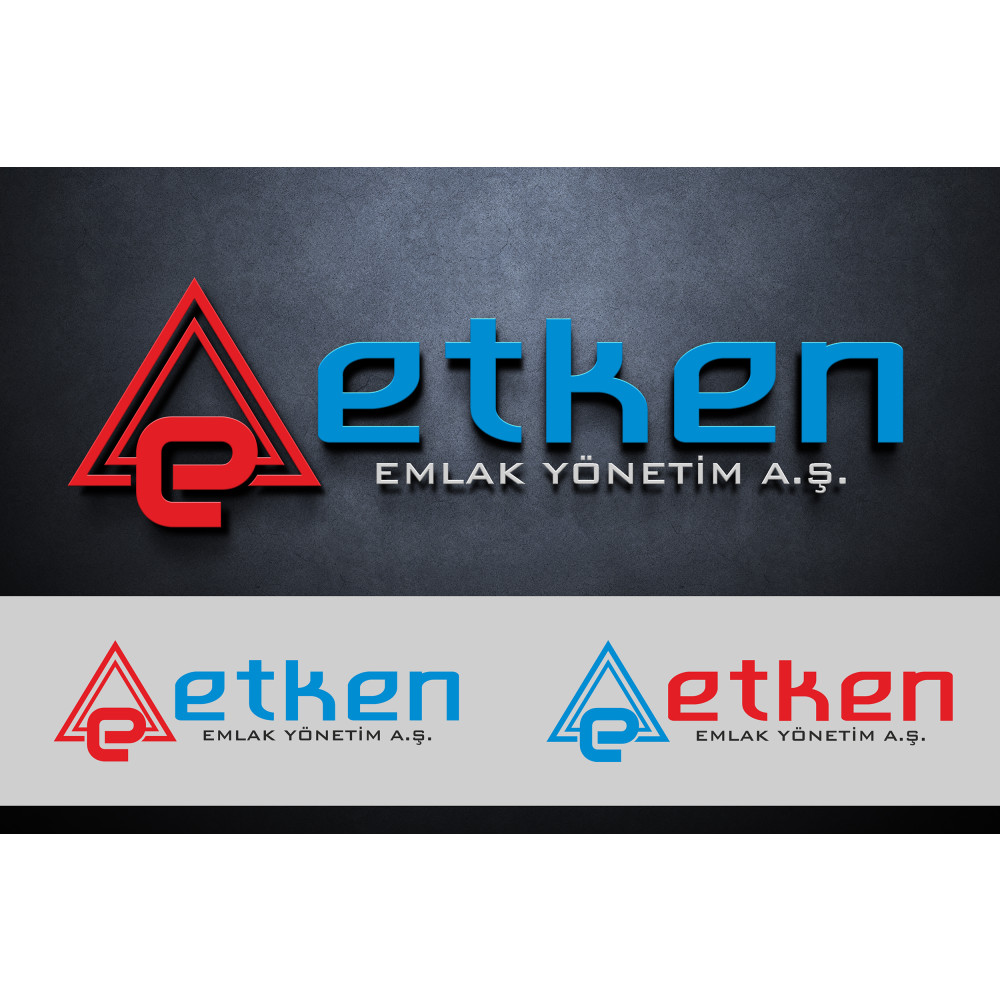 Etken Emlak Yönetim A.Ş. için logo  yarışmasına Göktugg tarafından girilen tasarım