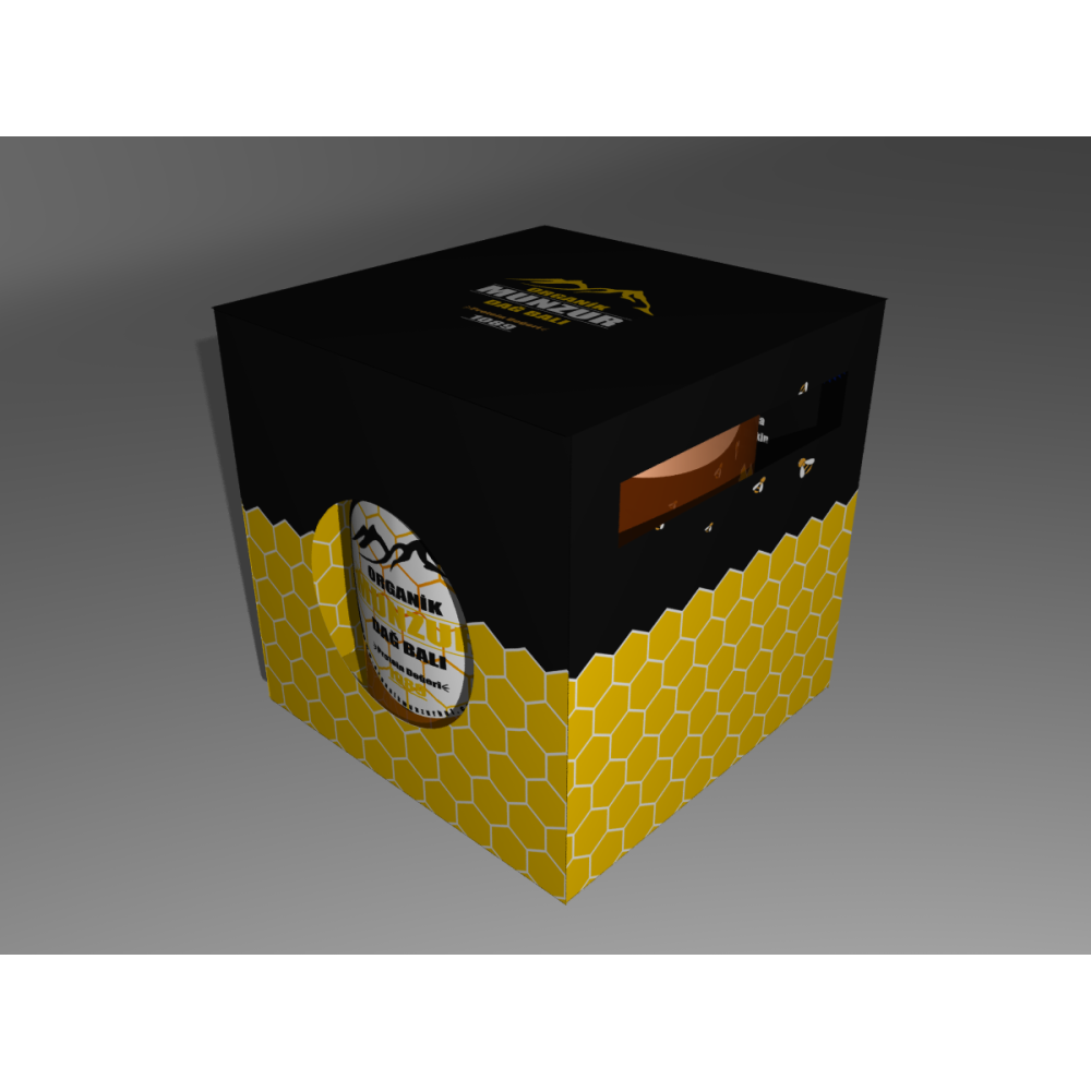 Organik bal kavanozu kutusu